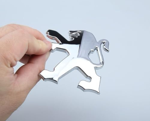 SXQDL Auto Emblème Logo pour Peugeot Expert,3D Sport Lettres Insigne Autocollant Décoratifs Voiture Capot Insigne et Coffre Badge Logo Autocollants Car Décoration Styling Accessoire,7.7 * 8.4cm