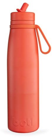 onegreenbottle EVOLUTION Bouteille d'eau en acier inoxydable à triple paroi isotherme – Bouteille étanche pour boissons chaudes et froides (désordre chaud)