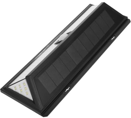 Applique Murale Solaire Détecteur de Mouvement ABS 90 LED Haute Luminosité | Lampe Solaire Detecteur de Mouvement, 2 Batteries 1200 Mah, Étanche, Garage et Jardin