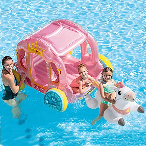 Piscina Inflable del Castillo Centro de Entretenimiento Infantil de Fila Flotante para Piscina Cubierta