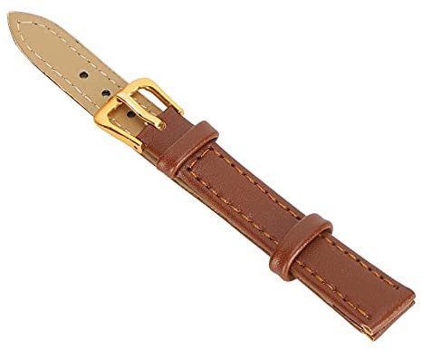 Klockarmband, bekvämt spännbandsur för allmänt ändamål för professionellt bruk för byte av klocka(12mm brown)