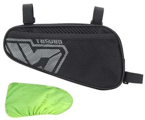 Fahrradtaschen für Fahrradrahmen, Aufbewahrungstasche für Fahrradausrüstung, Vordertasche, Werkzeugtasche, Dreiecks-Sattelrahmen-Tasche, reflektierendes Fahrradzubehör-Set
