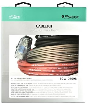 PHONOCAR 06098 Kit Cavi al.21MM+AP+RCA+Access. 60A