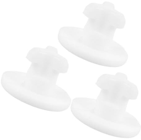 PHENOFICE 3pcs Food Container Sealing Plug Lunch Box Airflow Plug Leakproof Stopper Moisture Barrier Vent Airtight Accessory Keeps Food Dry User-Friendly Cleaning