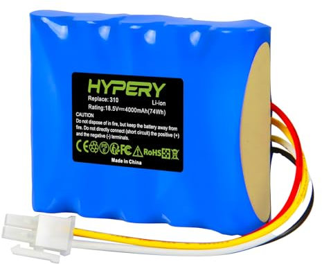 18.5V 4000mAh Ersatz Li-ion Akku für Husqvarna Automower 310, 315, 420, 430X, 440, 450X, für Gardena Sileno R100Li, R130Li, R160Li, Rasenmäherroboter Akku für 584 82 28-01, 589 58 62-01