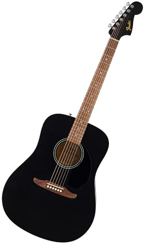 Fender California Debut Redondo Series Acoustic Guitar, Beginner Guitar, 2-Year Warranty, Black