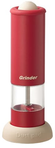 Electric Pepper Grinder, Auto Black Pepper And Salt Grinder, Rechargeable Seasoning Mill, Portable Kitchen Gadget With Adjustable Coarseness For Home, 17.5x6cm/6.89x2.36 Inches