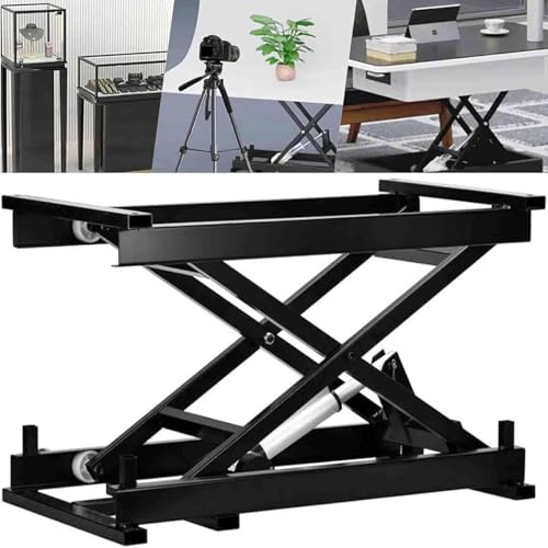 Sollevatore Elettrico per Tavolino Da Caffè, Tavolo Elevatore Elettrico a Forbice, Staffa Di Sollevamento a Forbice per Tavolo Da Pranzo, Piattaforma Di Sollevamento Regolabile in Altezza,150KG