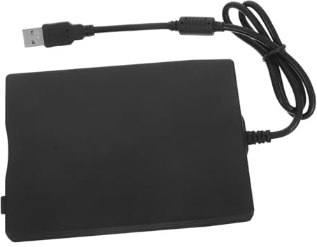 POPETPOP Lecteur de Disquette Pilote de Disquette USB Lecteur de Zip convertisseur de Te vers USB graveur de Disque Multi-Taille de fichier Disque Abdos Noir