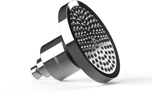 Tappwater ShowerPro Rain SMR – Cabezal ducha con filtro. Alcachofa de ducha, filtra +70 sustancias. Con tecnología KDF-55 y SMR, para piel hidratada y cabello suave y fuerte. 6 meses, 15-30.000L
