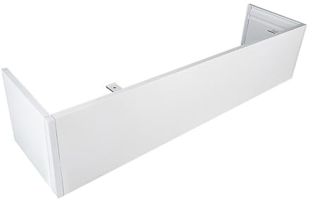 Tenda oscurante per montaggio a soffitto, telaio a cassetta decorativa per soggiorno, 350 cm, elegante scatola per tenda da soffitto di alta qualità, facile installazione