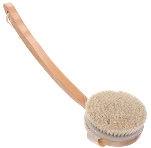 FOMIYES Spazzola da Bagno Setole Lunghe Spazzola per Schiena Doccia Scrubber per Corpo Corpo Strumento per Bagno