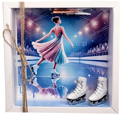 Der kleine Dekoladen Geldgeschenk Eiskunstlauf Geachenkidee Schlittschuhe | Geldgeschenkbox