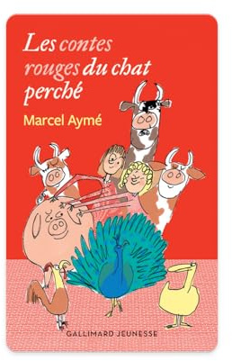 Yoto - Die roten Geschichten der Katze sitzen, Hörbuch für Kinder auf Französisch, geeignet von Marcel Ayme, zum Hören auf Geschichtenerzähler, Nachtlicht und Geschichtenbox, Player und Mini