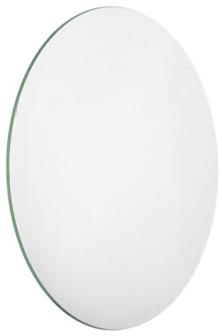 NUOBESTY 8-inch round Convex Glass Clock Front Cover Dome Replacement for Wall and Mantel Clocks 20.5cm Diameter Suitable for Home Décor Accessories