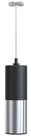 DOITOOL Batidora Eléctrica de Mano y Espumador de Café Multifunción sin Ruido, Acero Inoxidable, Accesorio Práctico para Uso en Hogar y Cocina