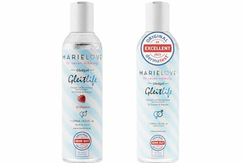 Gleitgel Erdbeere + Gleitgel Natural 250ml