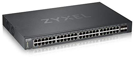 ZyXEL Switch Smart Managed Ethernet Gigabit 48 Porte con 4 Slot SFP + 10G e modalità Cloud Ibrida [XGS1930-52]