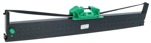vhbw 1x Farbband Schriftband kompatibel mit Olivetti PR2 Plus | PRII Nadeldrucker, Bondrucker - Schwarz