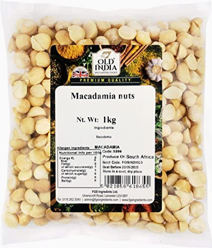 Old India Macadamia Nuts 1kg