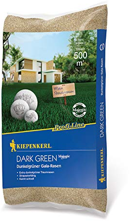 Kiepenkerl 665200 Profi-Line Dark Green Gala-Rasen 10 kg (Rasensamen)