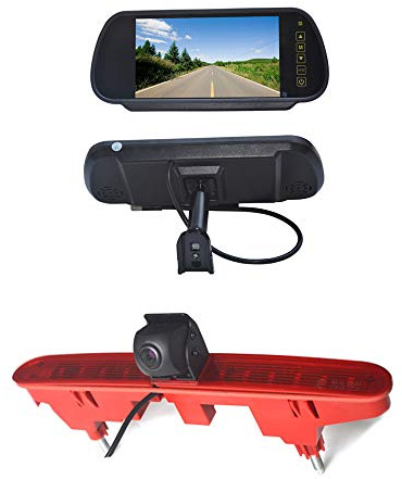 Vardsafe 18 cm ersättningsskärm och kamera för Peugeot Partner, Citroen Berlingo Van (2008-2018)