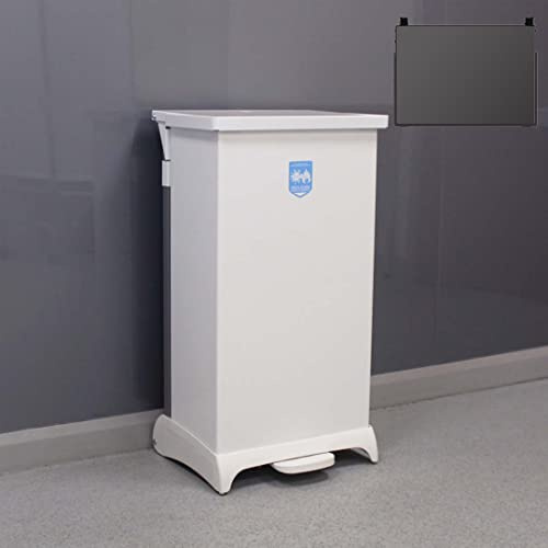 Office Needs Direct Medical Sackholder Healthcare Clinical Waste Bin 80 Litres Foot Pedal Black Steel Top