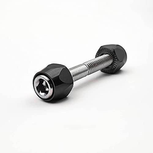 ONIPAX Bicycle Seatpost Binder Bolt, Alloy Seat Clamp Screw for Road, MTB and Vintage Steel Frames, Silver