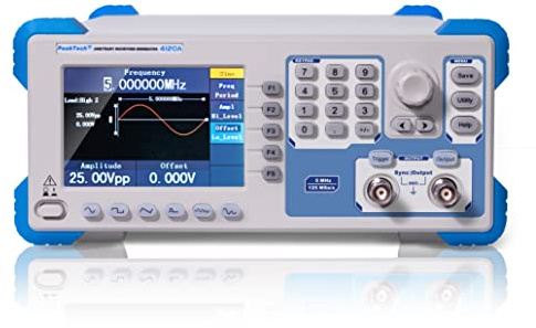 PeakTech P 4124 A – 1-Kanal Arbitär Signalgenerator ~ 1 µHz - 5 MHz ~ mit TFT-Anzeige, 10W Verstärker