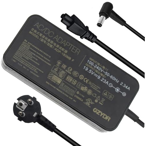 Chargeur pour Ordinateur Portable 180W 19,5V 9,23A pour ASUS ROG G750JM G751JM G750JS G75 G75VW G75VX GL502VT G750JW G750JX G751JL G752VL ADP-180MB FA180PM111 série G
