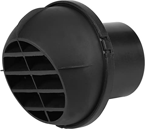 60 Millimeter Klimaanlage Windabweiser Seitenausgang Dach Vent Runde Montage Louvered Vent Auspuffgitter für Auto Boot Yacht