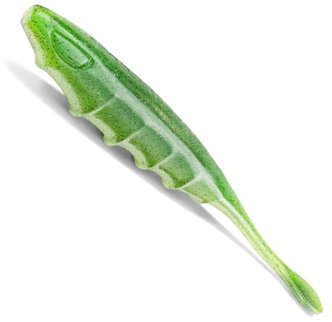 Nays NDL Gummifisch - Gummiköder, Softbaits zum Angeln auf Raubfische, Kunstköder, Gummifische zum Jiggen, Angelköder