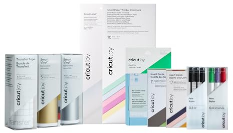 Cricut Joy Starter-Bundle mit Materialien | Zur Verwendung mit dem Cricut Joy