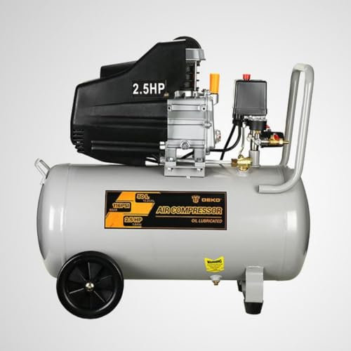 Genérico – COMPRESOR DE TALLER MONOCYLINDRO CUEVA DE 50 L – 8 BAR
