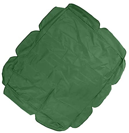 Toldo Abatible, a Prueba de Viento 4 Correas de Refuerzo 210D Cubierta Superior de Porche Oxford Recubierta de Plata a Prueba de Polvo a Prueba de Rasgaduras Impermeable para