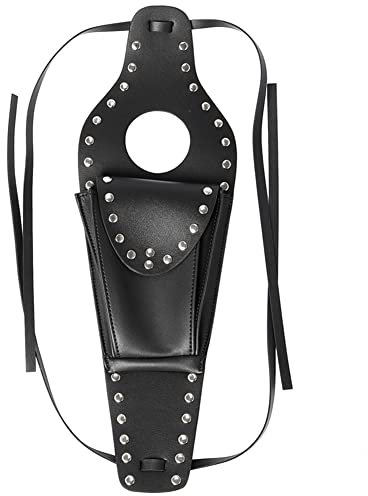 FSFYUK Motorrad-Tankrucksack, PU-Leder-Tankrucksack, Armaturenbrett-Mitteltasche, Nietentasche für Sportster-Modelle mit 3,3-Gallonen-Kraftstofftanks.