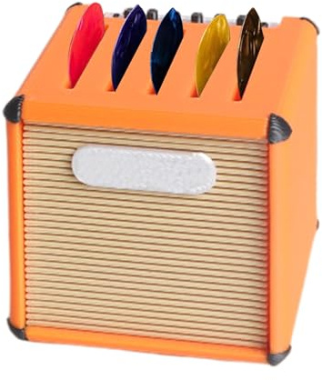 Ranley Gitarren-Plektrenhalter, Verstärker-Plektren-Halter - 3D-gedruckte Display-Tasche mit hoher Kapazität für Musikinstrumente und Geschenk