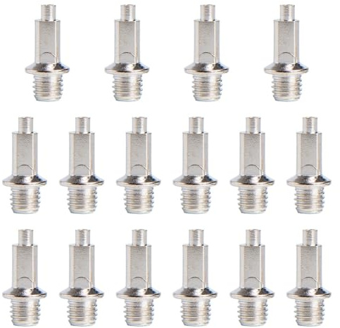 APLVFFZH 16 Piezas de Clavos para Zapatillas de Atletismo, Ligeros, de 9 Mm, Portátiles, de Repuesto.