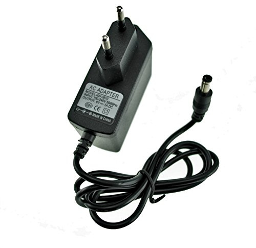 Adaptador de Corriente 9V DC 1000mA Conector 5,5x2,1mm para Placas de Desarrollo Entrada 100-240V Universal