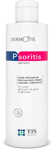 PsoriTIS, Urea 10% Shampoo - Dermatite Seborroica, Cuoio Capelluto incline alla Psoriasi, Forfora, Squame, Pelle Pruriginosa, Infiammata, Sollievo Idratante Lenitivo, Idrata e Normalizza la Cute 120ml