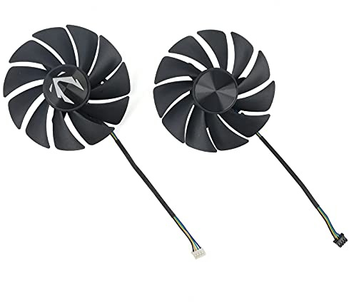 inRobert 88mm GA92S2U RTX3060 GPU-Fan-Replacement for Zotac-Gaming-RTX-3060-Ti-TWin-Edge-Graphics-Card-Cooling-Fan (Fan-AB)