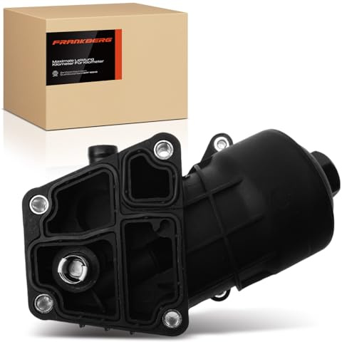 Frankberg Ölkühler Ölfilter Replace# 03P115389 | Kompatibel mit Skoda Fabia II 542, Fabia II Combi 545, Roomster 5J7, Roomster Praktik 5J, Seat Ibiza IV 6J5 6P1