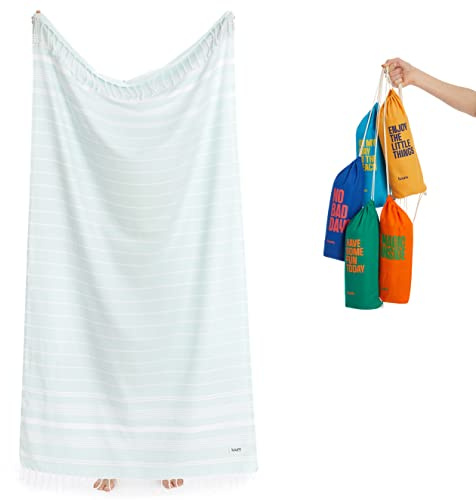 Luum® XXL Strandtuch Damen Herren Hamamtuch Saunahandtuch Handtuch Yogatuch Duschtuch Strandhandtuch Damen Saunatuch Badetuch Reisehandtuch Pestemal Turkish Towels