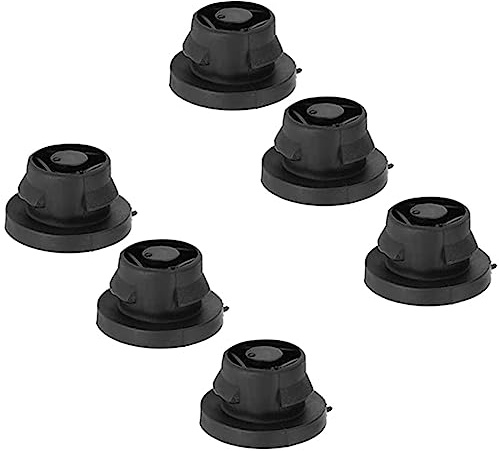 Talcols 6pcs Filtre à Air de Voiture en Caoutchouc Passe-fil d'insertion de retenue en caoutchouc pour filtre à air - 1.6 HDI Filtre à Air Logement Supports de Couverture Pièces Automobiles 1422A3
