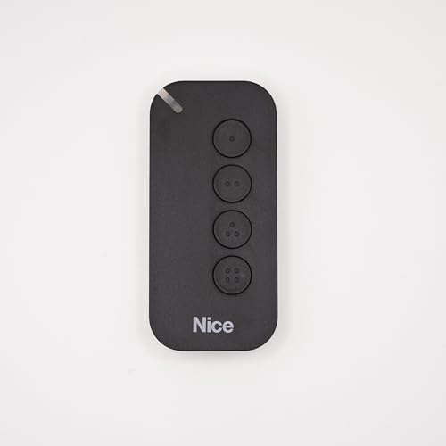 NICE MyGo4 – Offizielle Fernbedienung mit 4 Kanälen für Tor und Garage – ersetzt die Serien Flor-S, One und Flore – Frequenz 433,92 MHz – kompatibel mit O-Code/Rolling Code