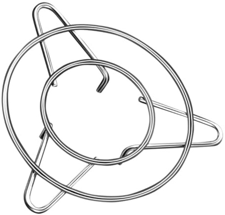 Alipis Support De Cuisinière à Acier Rack Antidérapant Pour Casseroles Et Poêles Accessoire De Cuisine Pratique Pour Maison Et Restaurant