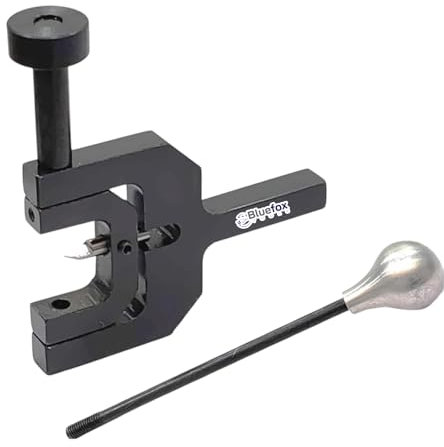 Bluefox Tools Radius Kugeldrehwerkzeug für Drehmaschine, 3/8-Zoll-Schaft mit HSS-Werkzeug-Bit, Präzisions-Metallbearbeitungswerkzeug, langlebige Konstruktion für glatte Kugelformen, kompatibel mit