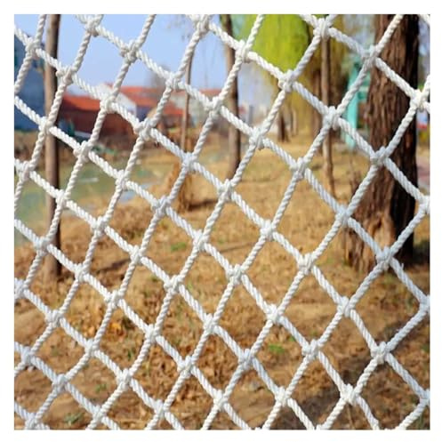 CKQshenKouyicKQ Cuerda de construcción contra caídas, Red for balcón, Ventana, barandilla de Escalera, for Gatos y Perros, Valla de Nailon(5MM Mesh 5x5CM,Width 2.5M)