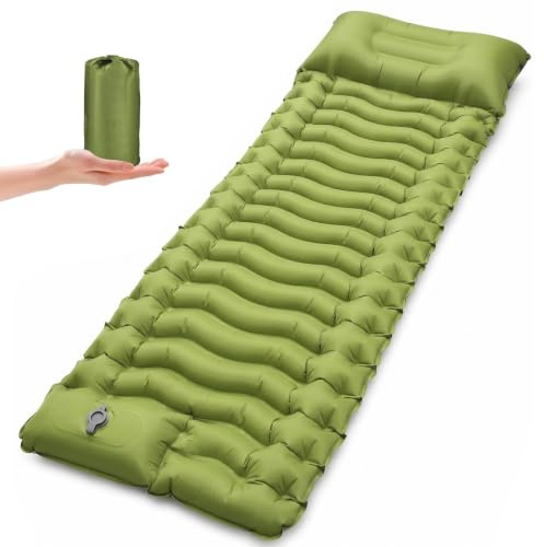 Rgaden Camping Mattress,Self Inflating Camping Mat,for Backpacking, Hiking, Outdoor Tents