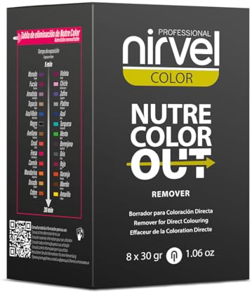 Nutre Nutre Color Out Remover 8X30G para uso profesional para mejorar el rendimiento en cada uso con medida o especificación 30G